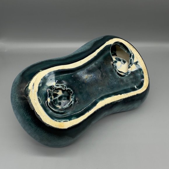 Vintage bowling ashtray blue - Picture 5 of 7